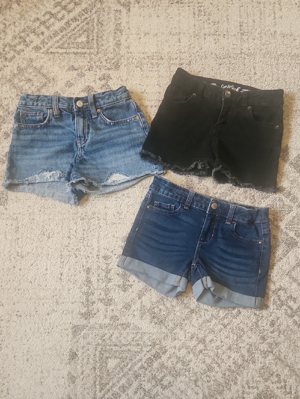Girls Denim Shorts Size 8